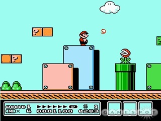 Super Mario Bros 3 (NES) ingame