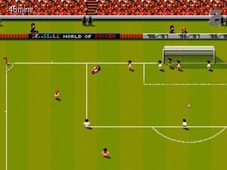 Sensible Soccer (Mega Drive) ingame