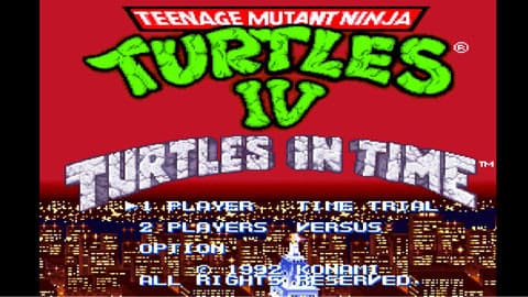 Turtles in Time de Super Nintendo imagen