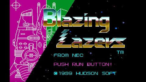 Blazing Lazers de PC Engine imagen