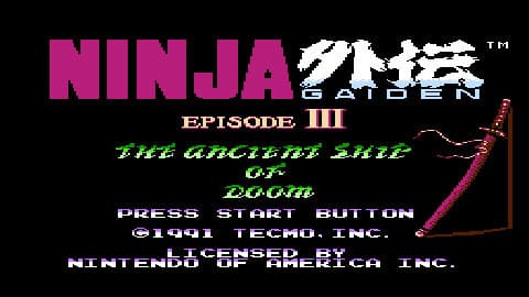 Ninja Gaiden 3 de NES imagen
