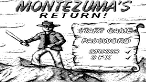 Montezuma Returns de Game Boy imagen