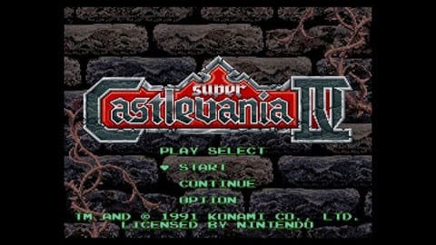 Super Castlevania IV de Super Nintendo imagen