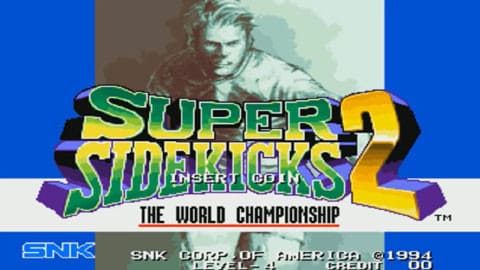 Super Sidekicks 2 de Arcade imagen
