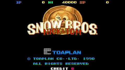 Snow Bros de Arcade imagen