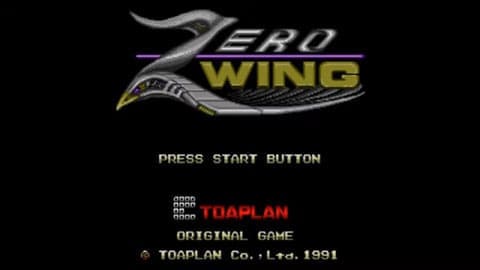 Zero Wing de Mega Drive imagen