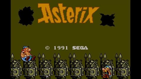 Astérix de Master System imagen